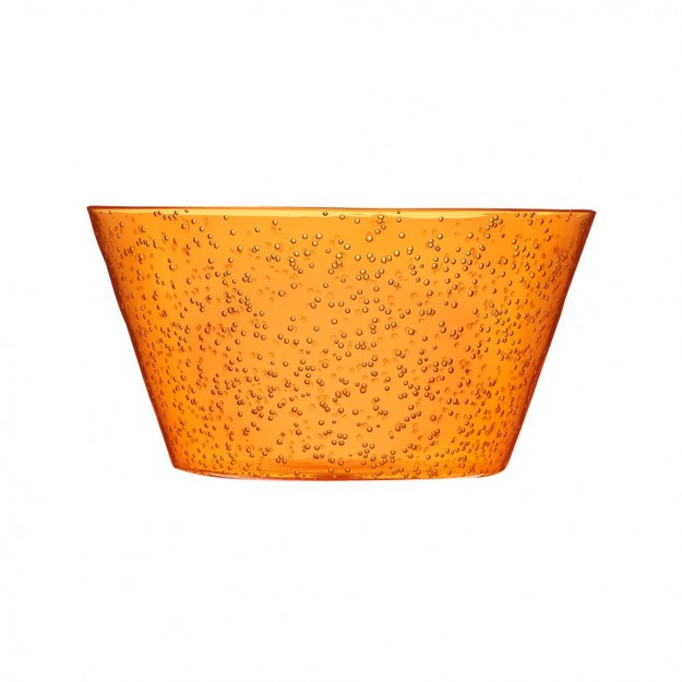 Zani Serafino Medium Bowl Memento Synth in Metacrilato D 20 Cm Colore Mandarin