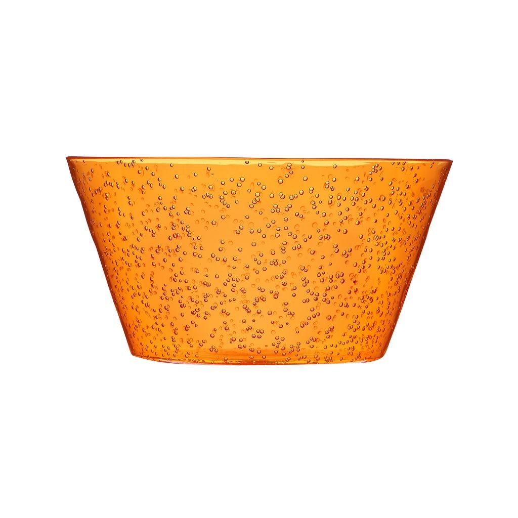 Zani Serafino Medium Bowl Memento Synth in Metacrilato D 20 Cm Colore Mandarin