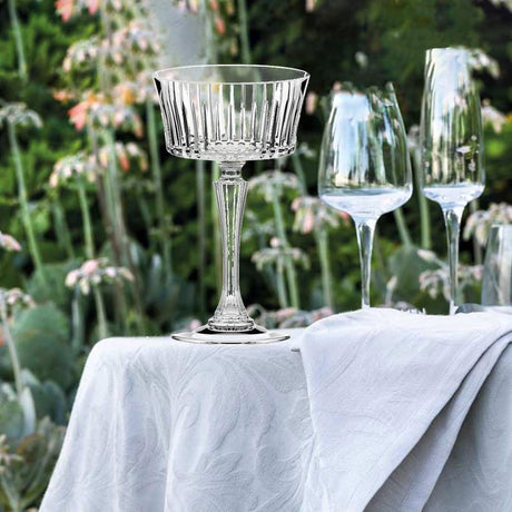 RCR Cristalleria Italiana Timeless - CH - Set da 6 Calici Clessidra in Vetro