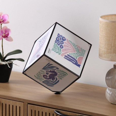 Versa Cubo Foto Nero Juno 15x15