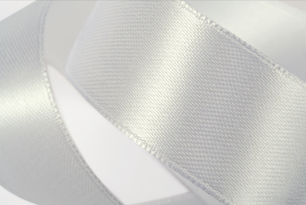 ETM Nastro Doppio Raso 6 Mm 50 Mt Bianco