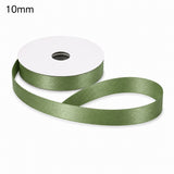 ETM Nastro Doppio Raso Colore Verde Salvia 10 mm x 50 mt