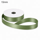 ETM Nastro Doppio Raso Colore Verde Salvia 15 mm x 50 mt