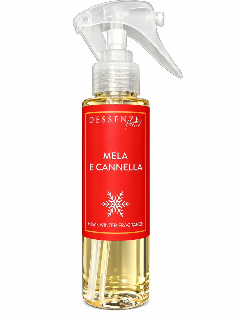 DESSENZE Profumo per Albero di Natale Christmas Spray Mela e Cannella 100 ml – Spray Profumato Natalizio