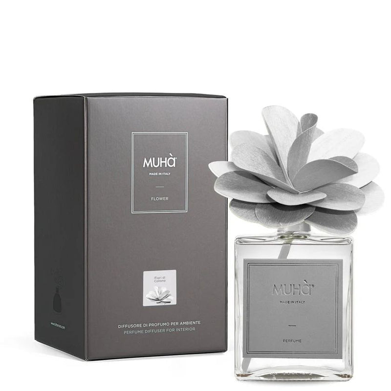 Muhà Profumatore Diffusore Flower Camelia Fiori di Cotone 500 Ml