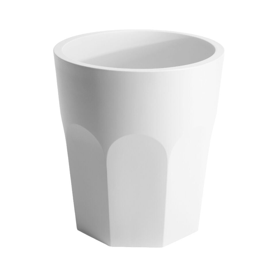 Plust Cubalibre Light Outdoor Leuchtender Blumentopf, weiß, 98 cm