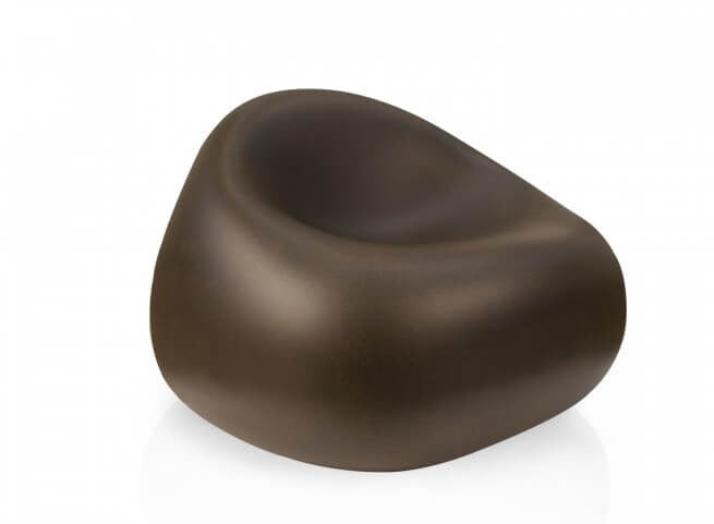 Plust Gumball Poltroncina Golden Rust Polietilene 92 cm