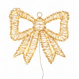 ad trend ad trend fiocco natalizio con 200 led internoesterno 30x30 oro cm luce calda ean 8057586271128