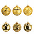 ad trend ad trend set palline di natale vetro oro d 10 cm ass cf 6 pz ean 8057586259676