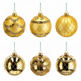 ad trend ad trend set palline di natale vetro oro d 10 cm ass cf 6 pz ean 8057586259676