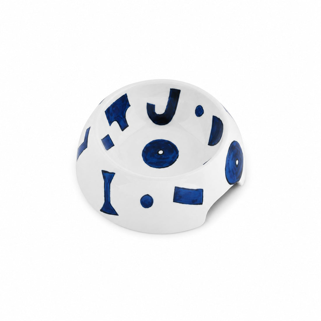 alessi alessi ciotola cibo cani in porcellana bianca samiro yunoki small d 18 cm ean 8003299503490