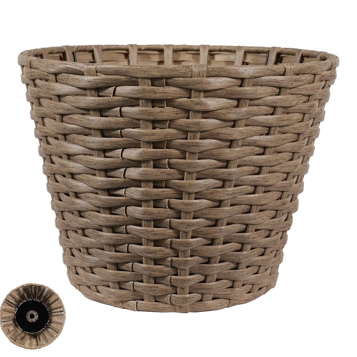 arpimex arpimex base albero di natale poly rattan d 38 cm 28 cm tortora ean 8018318559693