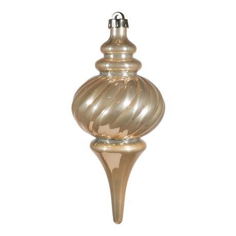 arpimex arpimex ornamento di natale a spirale appuntito 115 x 265 cm plastica beige ean 8018318537233