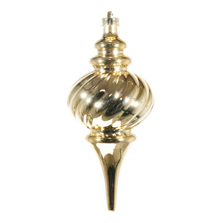 arpimex arpimex ornamento di natale a spirale appuntito 115 x 265 cm plastica oro ean 8018318537189