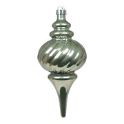 ARPIMEX Ornamento di Natale a Spirale Appuntito 11,5 x 26,5 Cm Plastica Verde Salvia