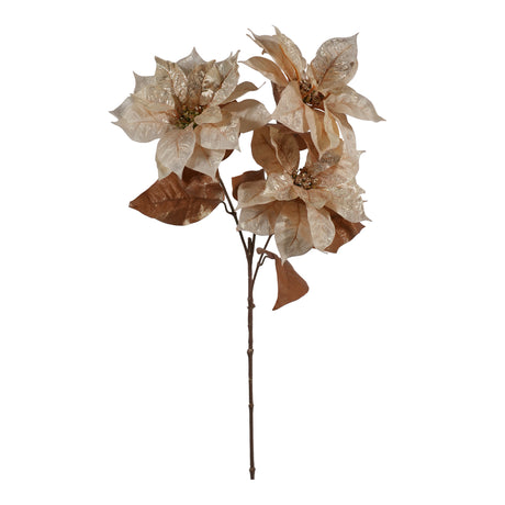 arpimex arpimex poinsettia natalizia 3 rami h 84 cm crema ean 8018318566080