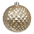 arpimex arpimex sfera di natale con punte d 150 mm plastica beige ean 8018318536625