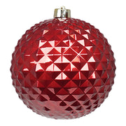 ARPIMEX Sfera di Natale con Punte D 150 Mm Plastica Rosso