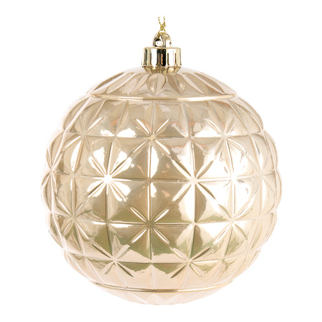 arpimex arpimex sfera di natale d 150 mm plastica beige ean 8018318536434