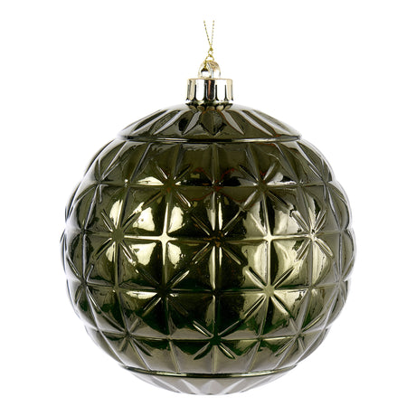 arpimex arpimex sfera di natale d 150 mm plastica verde muschio ean 8018318536557