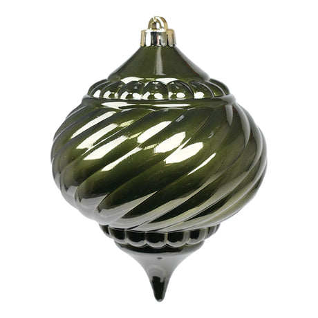 arpimex arpimex sfera goccia rigata di natale d 150 mm plastica verde muschio ean 8018318536366