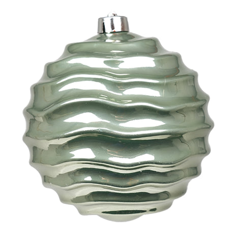 arpimex arpimex sfera rigata di natale d 150 mm plastica verde salvia ean 8018318536045