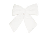 ARPIMEX Fiocco Natale Velluto 40 Cm Bianco