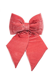 ARPIMEX Fiocco Natale Velluto 40 Cm Rosa