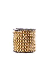 ARPIMEX Ghirlanda Perle Natale D 6 Mm L 10 Mt Plastica Oro