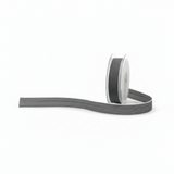 arpimex ar nastro nancy 25 mm 20 mt grigio opaco rifinitura bianca lino viscosa ean 8018318185243