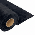 Rotolo pelliccia sintetica Arpimex nera 48cm × 2,5m: ideale per allestimenti Natale, decorazioni e packaging premium. ean 8018318491702