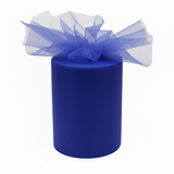 Rotolo Tulle semi-trasparente per bomboniere, decorazioni e fai da te. ARPIMEX rotolo blu royal H 12,5 cm × 100 mt, rete fine, no sfilacciatura ean 8018318188695