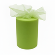 Rotolo Tulle semi-trasparente per bomboniere, decorazioni e fai da te. ARPIMEX rotolo verde lime H 12,5 cm × 100 mt, rete fine, no sfilacciatura ean 8018318043437