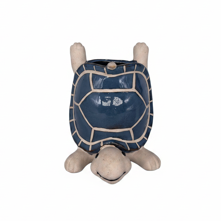 Portapianta tartaruga Arpimex 14,5cm, apertura 6cm: decorazione originale per interni e terrazze. ean 8018318481901