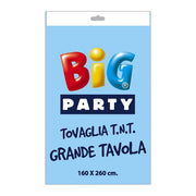 Big Party Tovaglia Tnt  160 x 260 Cm Celeste