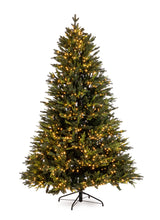 bizzotto bizzotto albero di natale berkshire h 270 cm d 170 cm 9 896 rami 3 100 led verde