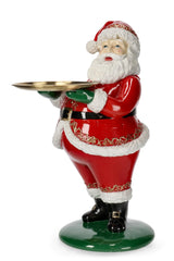 bizzotto bizzotto babbo natale scott stand con vassoio h 612 cm 29 x 40 cm poliresina rosso ean 8051836758292