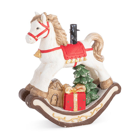 bizzotto bizzotto base albero di natale chaim cavallino dondolo h 632 cm multicolor ean 8051836738805