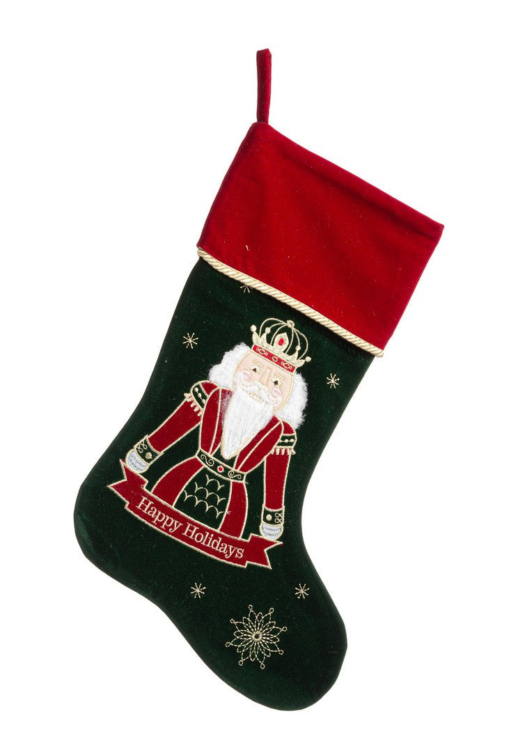 bizzotto bizzotto calza di natale windsome con soldatino 45 x 28 cm verde rosso ean 8051836705319