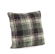 Bizzotto Cuscino di Natale Laurence Quadri 45 x 45 Cm Verde