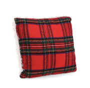 Bizzotto Cuscino di Natale Richard 45 x 45 Cm Tartan Rosso