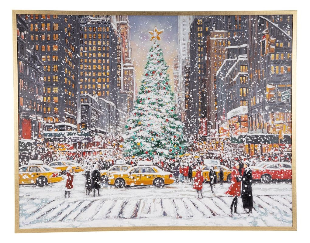 bizzotto bizzotto dipinto silent night 4750 di natale 180 x 140 cm multicolor ean 8051836752283