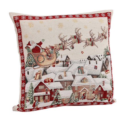 bizzotto bizzotto federa cuscino babbo natale lapland 45 x 45 cm bianco ean 8051836704046