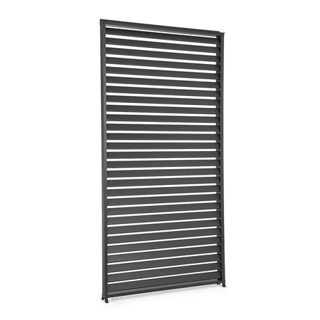 bizzotto bizzotto frangisole laterale per pergola ocean h 238 cm l 123 cm antracite ean 8051836473805