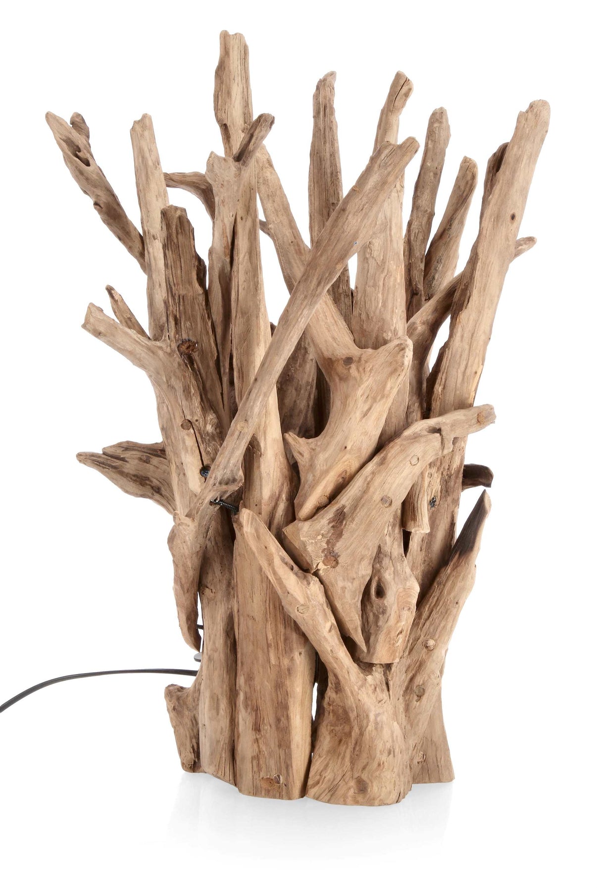 bizzotto bizzotto lampada da tavolo ace h 60 cm d 38 cm legno teak ean 8051836511378