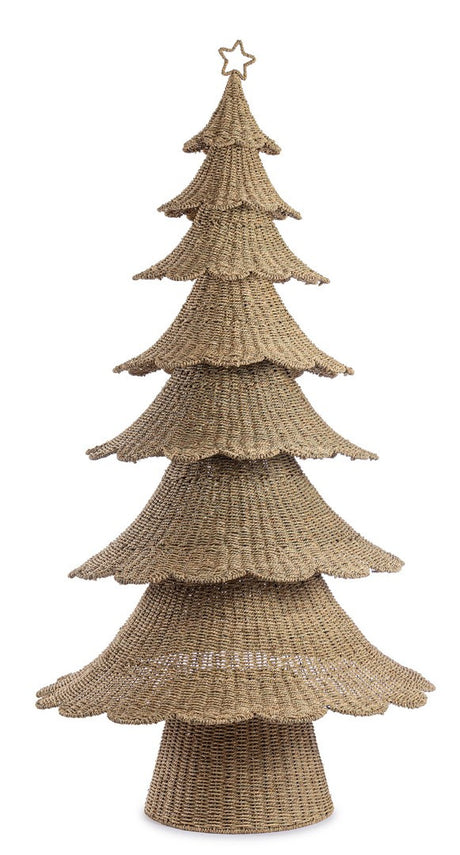 bizzotto bizzotto pino di natale yellowstone naturale d 128 cm h 250 cm marrone ean 8051836758421