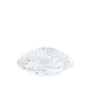 Bizzotto Porta Tealight 1P Eldrid H 3,3 Cm D 9 Cm Vetro Trasparente
