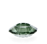 Bizzotto Porta Tealight 1P Eldrid H 3,3 Cm D 9 Cm Vetro Verde