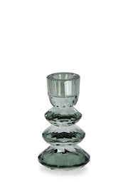 Bizzotto Portacandela 1P Eldrid H 10,8 Cm D 6 Cm Vetro Verde