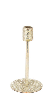 Bizzotto Portacandela di Natale Handley H 16 Cm D 8,5 Cm Metallo Argento
